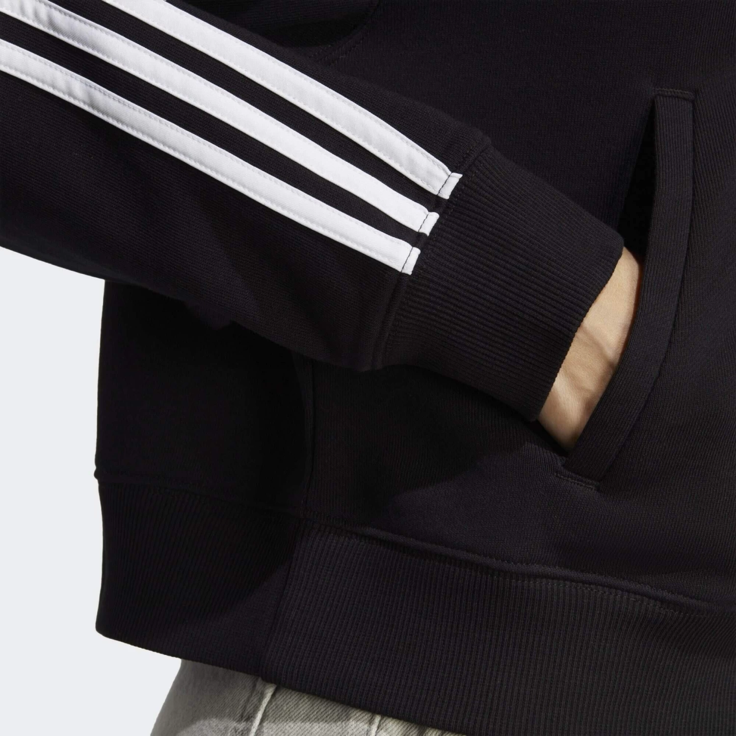 ADIDAS Essentials 3-Stripes French Terry Bomber Full 7 ADIDAS Essentials 3-Stripes French Terry Bomber Full - Image 5