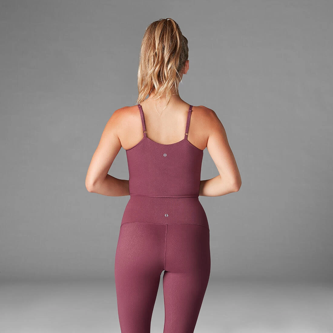 Fitness-Mad Womens/Ladies Python Print Sports Bra (Ebony) 8 Fitness-Mad Womens/Ladies Python Print Sports Bra (Ebony) - Image 6