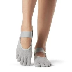 Fitness-Mad Womens/Ladies Mia Heather Toe Socks (Grey Heather) -Fitness Equipment Store k71bda0d5153f1657a362566e421fee4c