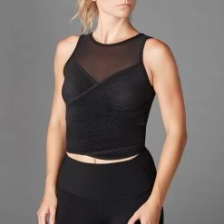 Fitness-Mad Womens/Ladies Pleated Sports Bra (Black) -Fitness Equipment Store k731cec9b08993af415ed27f9e05726d1