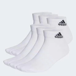 ADIDAS Cushioned Sportswear Ankle Socks 6 Pairs -Fitness Equipment Store k78494106d05b99a9b9976b3a2db4bad2