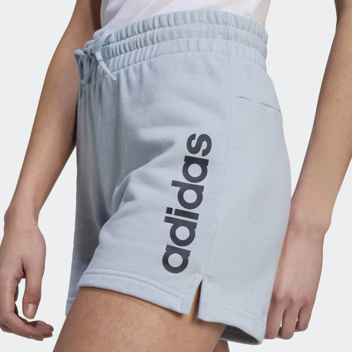 ADIDAS Essentials Linear French Terry Shorts 16 ADIDAS Essentials Linear French Terry Shorts - Image 14