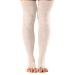 Fitness-Mad Womens/Ladies Open Heel Leg Warmers (Orange) -Fitness Equipment Store k7a50345ccae2e55cad700b28663c2a10