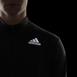 Adidas Own The Run 1/2 Zip Long Sleeve Tee -Fitness Equipment Store k7c63f54b9deb4c20834e25b6db3c8135