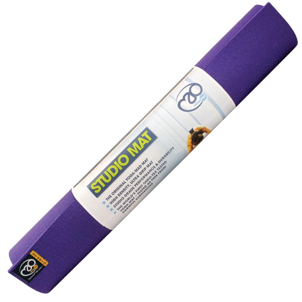 Fitness-Mad Studio Pro Yoga Mat (Black) 6 Fitness-Mad Studio Pro Yoga Mat (Black) - Image 4