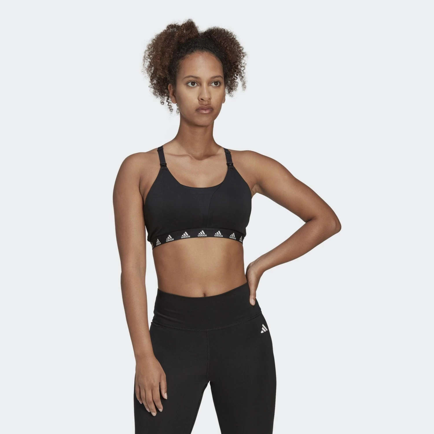 ADIDAS Grow Positivity Everyday Light Support Nursing Bra 3 ADIDAS Grow Positivity Everyday Light Support Nursing Bra