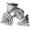 Viavito 20kg Chrome Dumbbell Set -Fitness Equipment Store k81c4665f4d6bb976f14b95600fef6721