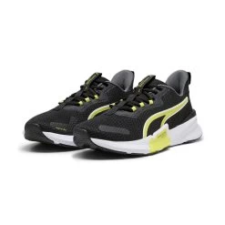 PUMA Unisex PWRFrame TR 2 Training Shoes - Black-Yellow Burst