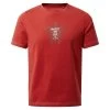 Craghoppers Childrens/Kids Gibbon Turtle TShirt (Pompeian Red)