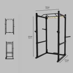 CORENGTH Weight Training Cage - Rack Body 900 -Fitness Equipment Store k87c3c6bb7f670a2df072ed29c97b8860