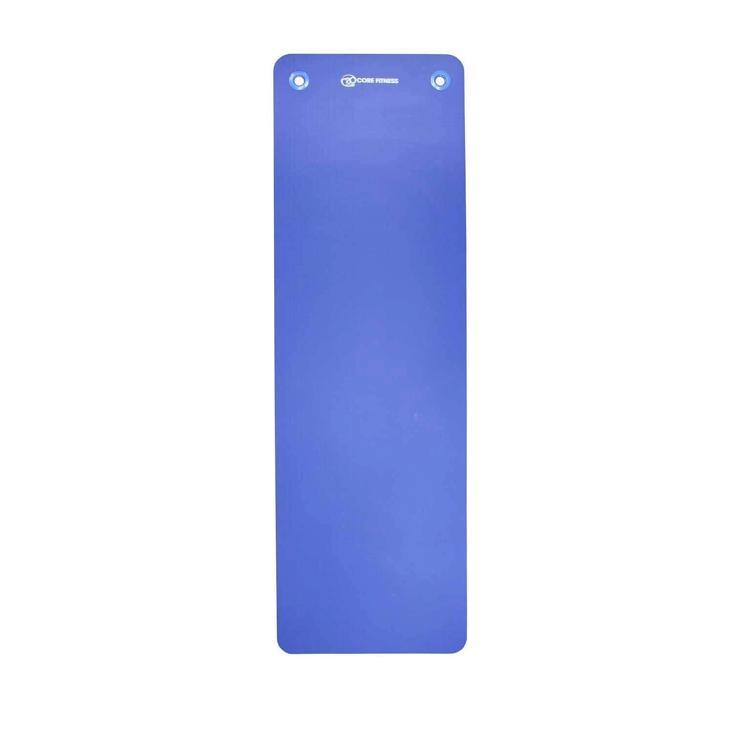 Fitness-Mad Core Fitness Plus Eyelets Yoga Mat (Blue) 4 Fitness-Mad Core Fitness Plus Eyelets Yoga Mat (Blue) - Image 2