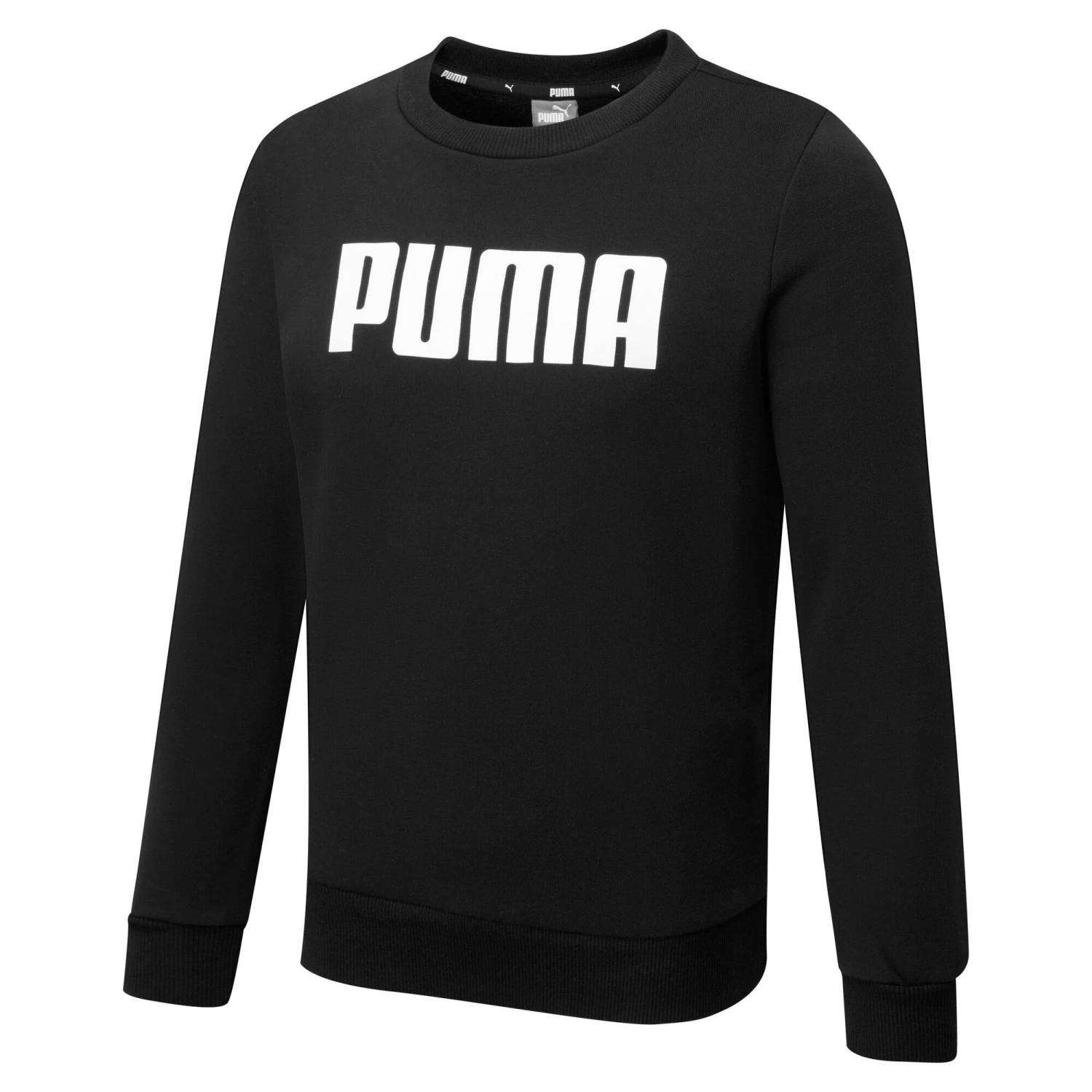 PUMA Kids Boys Essentials Fleece Crew Neck Sweatshirt Jumper Top Youth 3 PUMA Kids Boys Essentials Fleece Crew Neck Sweatshirt Jumper Top Youth