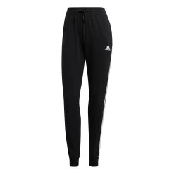 ADIDAS Women's Cotton-Rich Fitted Jogging Fitness Bottoms 3 Stripes 13 ADIDAS Women's Cotton-Rich Fitted Jogging Fitness Bottoms 3 Stripes -Fitness Equipment Store k95e009d7d0490c39ddb6904fc13f1d4c