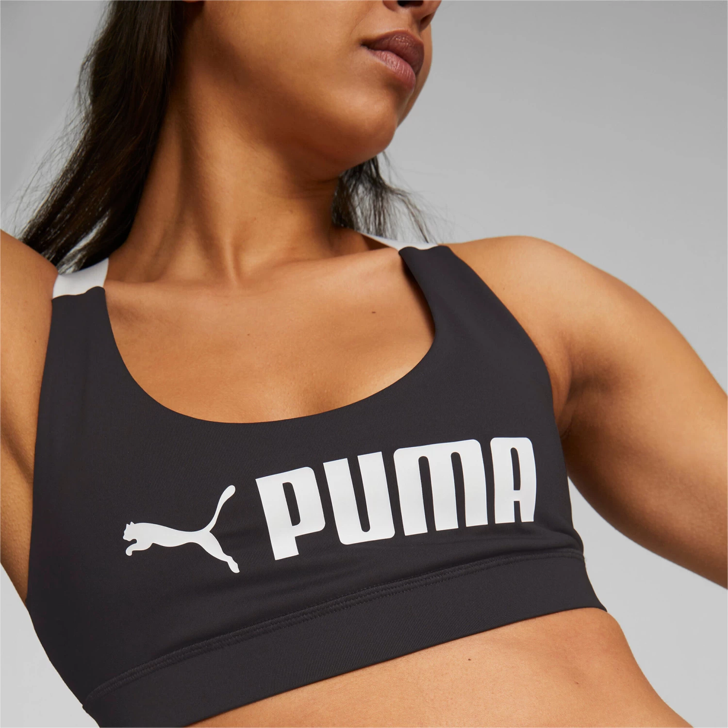 PUMA Womens Fit Mid Impact Training Bra 4 PUMA Womens Fit Mid Impact Training Bra - Image 2