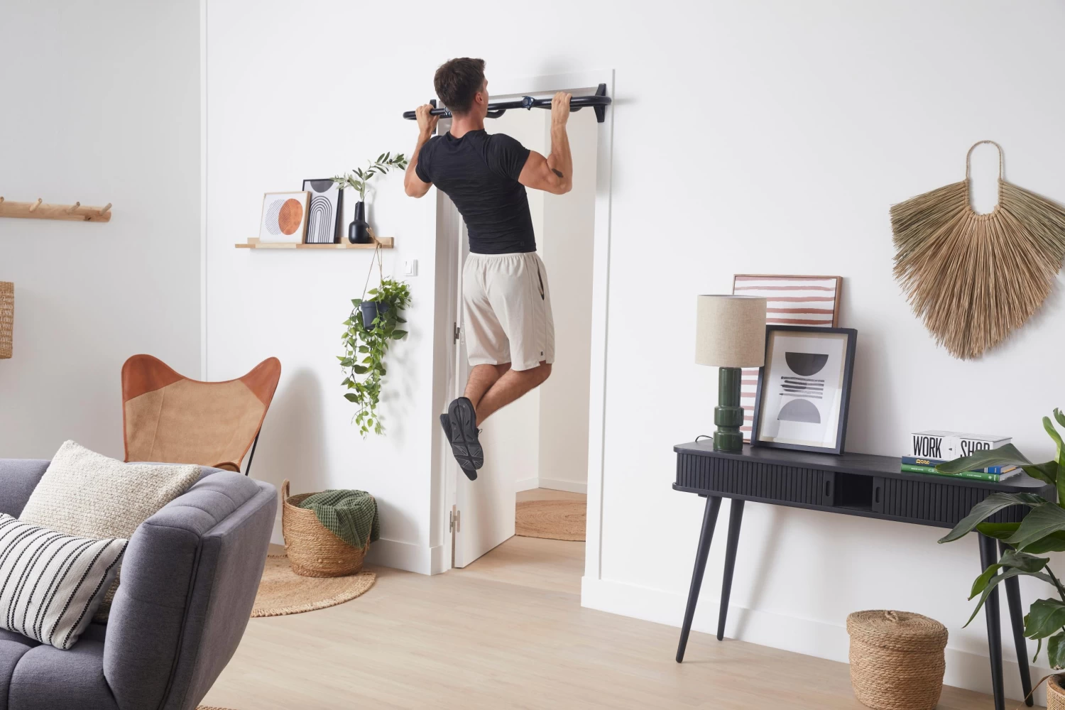 CORENGTH Doorway Pull-Up Bar - No Screws 4 CORENGTH Doorway Pull-Up Bar - No Screws - Image 2