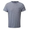 Craghoppers Mens NosiLife Ina Short Sleeved TShirt (Blue Navy Stripe) -Fitness Equipment Store k9fe2dbb9c7089cc9c8ed41c638107d67