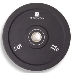 Weightlifting Bumper Disc 5 Kg - Inner Diameter 50 Mm