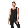 Fitness-Mad Womens/Ladies Laser Cut Tank Top (Black) -Fitness Equipment Store ka8e9b3737f7777e5e8a0447527af14e6
