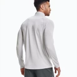 Under Armour Tech 2.0 1/2 Zip Halo Gray/White -Fitness Equipment Store kab4ec2acd5ff415dc2e63a5b0e7100ca