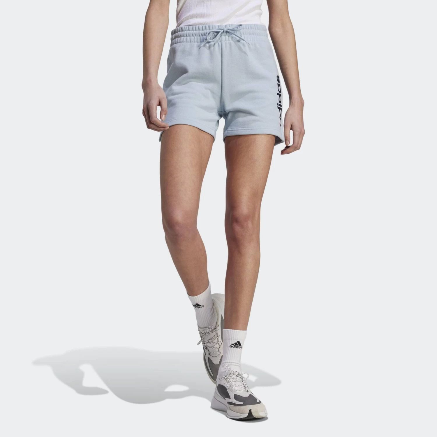 ADIDAS Essentials Linear French Terry Shorts 13 ADIDAS Essentials Linear French Terry Shorts - Image 11