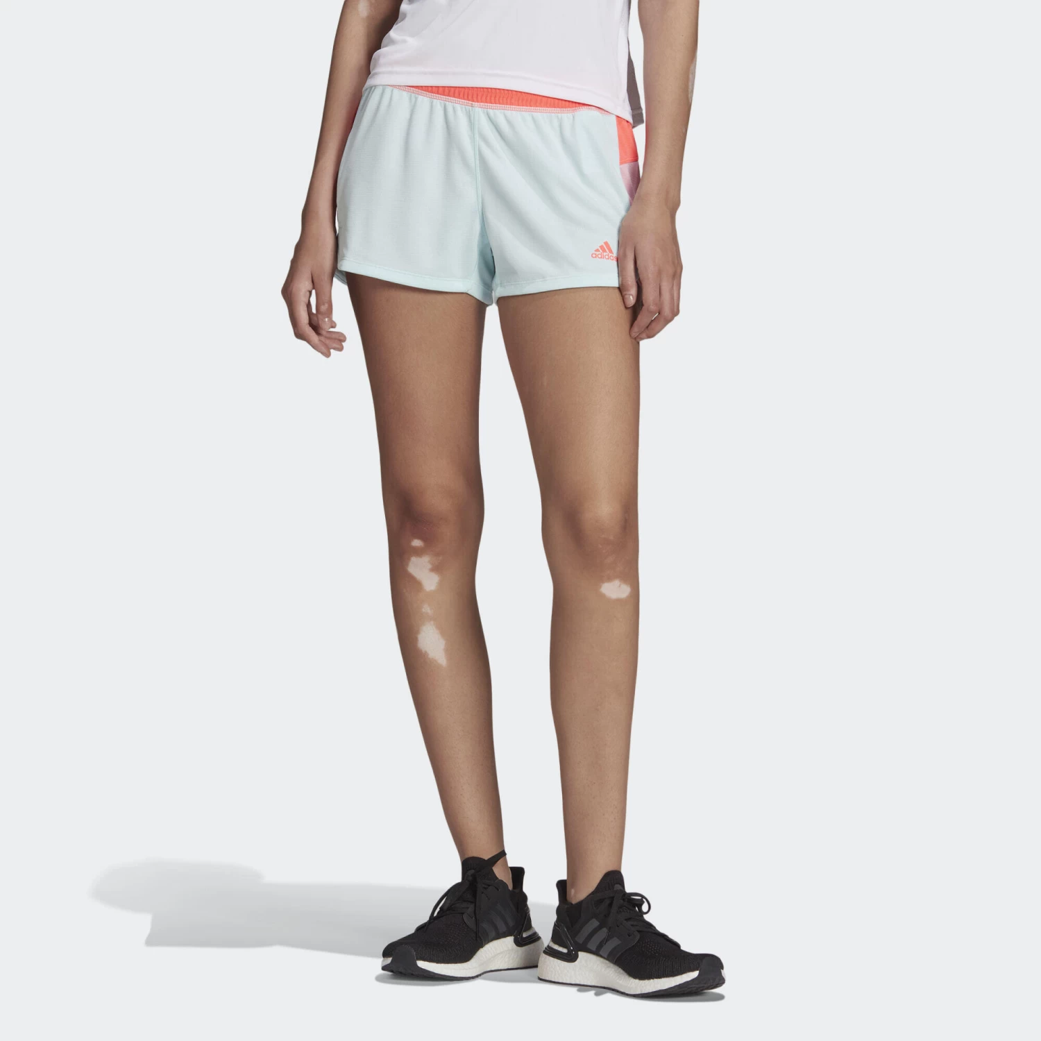 ADIDAS Pacer Training Knit Shorts 3 ADIDAS Pacer Training Knit Shorts