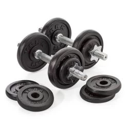 York 20kg Cast Iron Dumbbell Set With Case -Fitness Equipment Store kada74c7da9715756b72451d4067f6c68