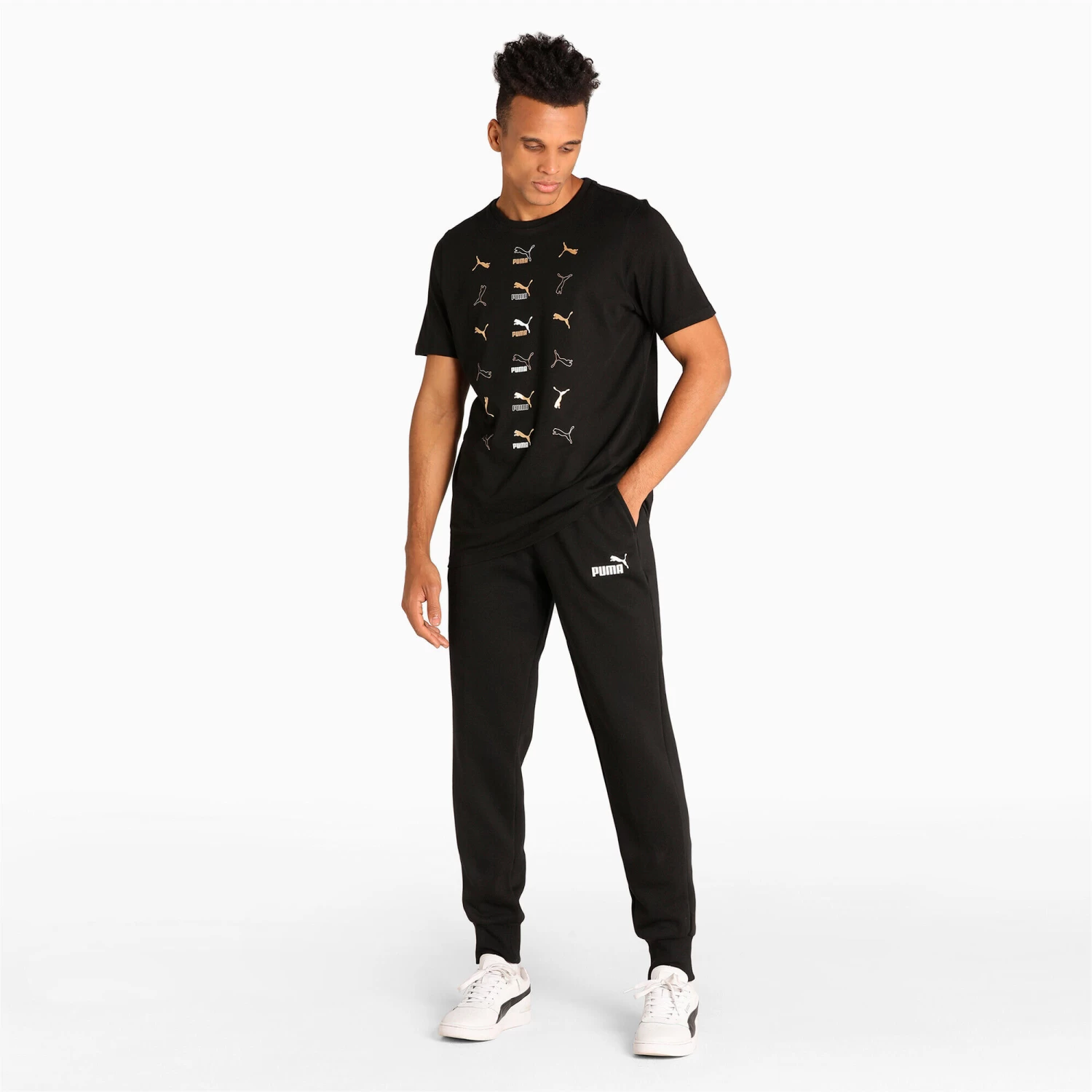 PUMA Mens Essentials Logo Sweatpants 5 PUMA Mens Essentials Logo Sweatpants - Image 3