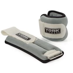 York Soft Ankle And Wrist Weights 2 X 1kg