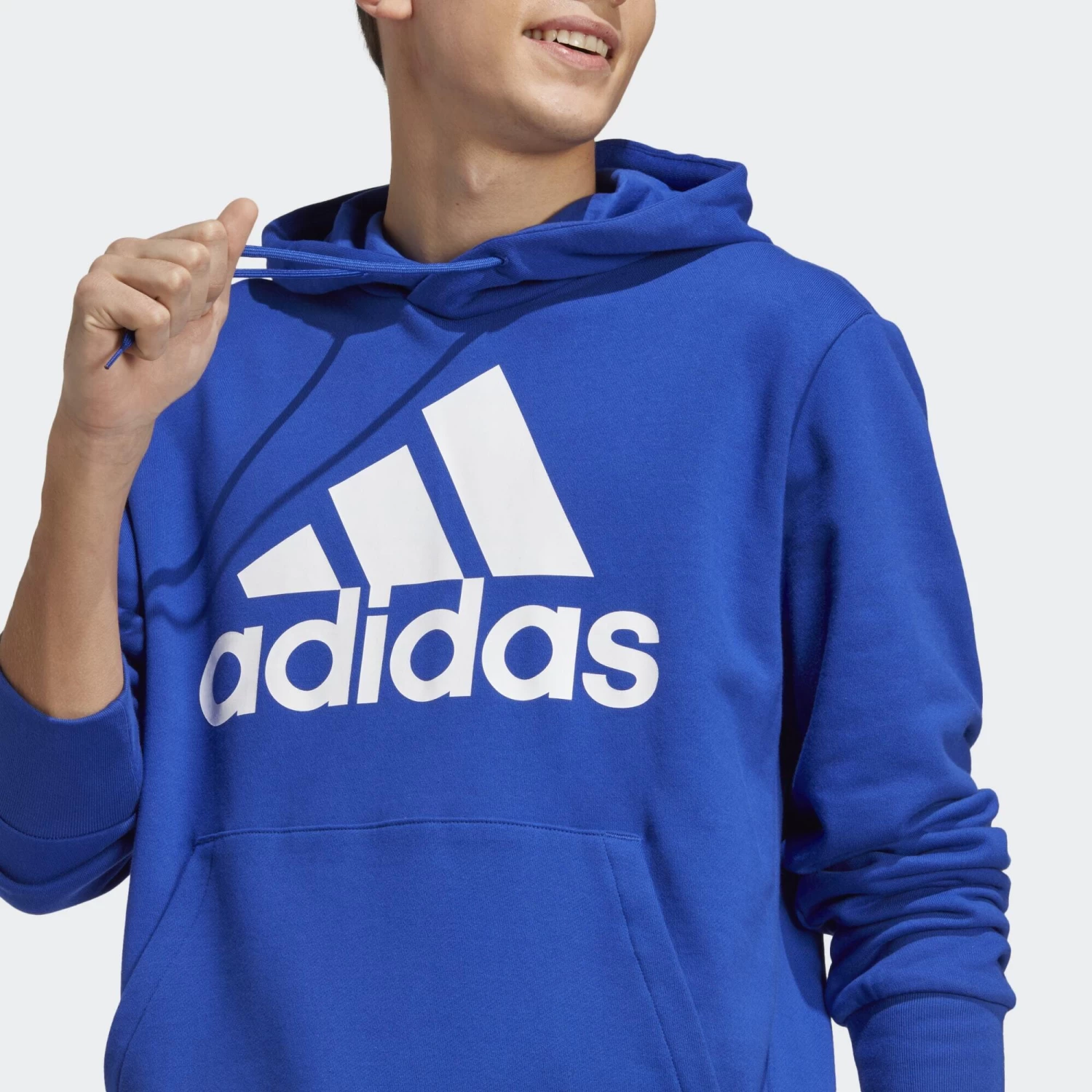 ADIDAS Essentials French Terry Big Logo Hoodie 6 ADIDAS Essentials French Terry Big Logo Hoodie - Image 4