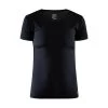 Craft Womens/Ladies Essential Core Dry TShirt (Black) -Fitness Equipment Store kb20178c6b2942d6996a9a3a5dee849a0
