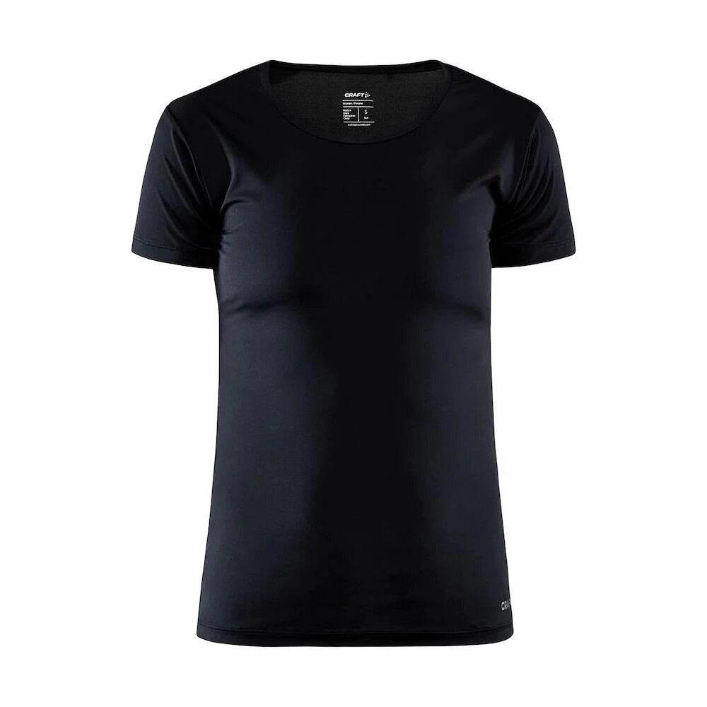 Craft Womens/Ladies Essential Core Dry TShirt (Black) 3 Craft Womens/Ladies Essential Core Dry TShirt (Black)