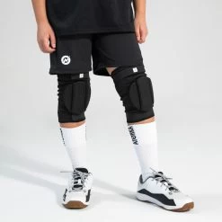 Kids' Reinforced Handball Knee Pads H100 -Fitness Equipment Store kb2a18df69bdc61721726501dddd70982