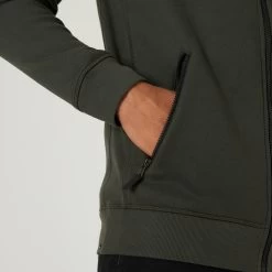 Men's Zip-Up Fitness Hoodie 520 -Fitness Equipment Store kb62915d142bf01e4084361bf1a79c051