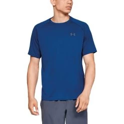 Under Armour Mens Tech TShirt (Royal Blue/Graphite) -Fitness Equipment Store kb65781d40842f1f66a0808099c747209