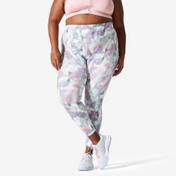 Women's Cardio Fitness High-Waisted Plus-Sized Leggings