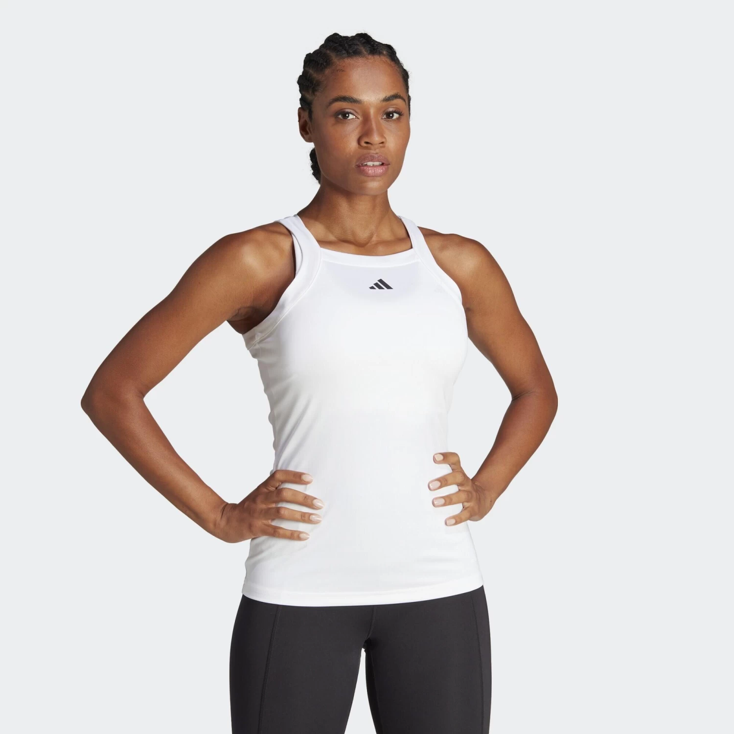 ADIDAS AEROREADY Train Essentials Minimal Branding Tank Top 13 ADIDAS AEROREADY Train Essentials Minimal Branding Tank Top - Image 11