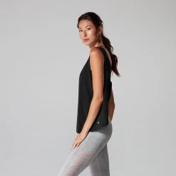 Fitness-Mad Womens/Ladies Tank Top (Black) -Fitness Equipment Store kb97f8778e7f233d5639545801c270acf