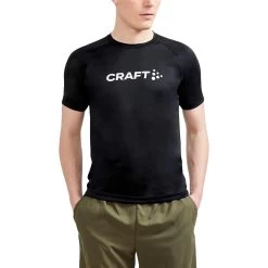 Craft Mens Core Unify Logo TShirt (Black) -Fitness Equipment Store kbaa50f6bb496ead2dfa06156bc2efea6