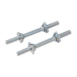 DKN Chromed Solid Dumbbell Bars