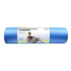 Fitness-Mad Stretch Yoga Mat (Blue)