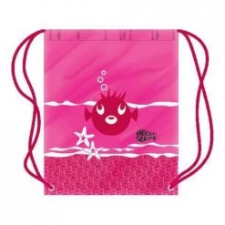 BeCo Sealife Drawstring Bag (Pink/White)