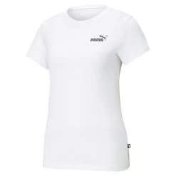 Puma Womens/Ladies ESS Logo TShirt (Black) -Fitness Equipment Store kc9a1084d1a64423cc6b0c9f7ecb1b2b6