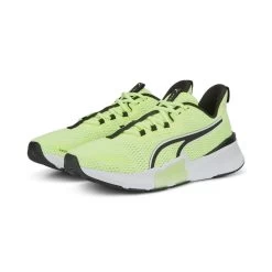 PUMA Unisex PWRFrame TR 2 Training Shoes - Black-Yellow Burst -Fitness Equipment Store kca5f90a3a6239a62d69b701fda098b82