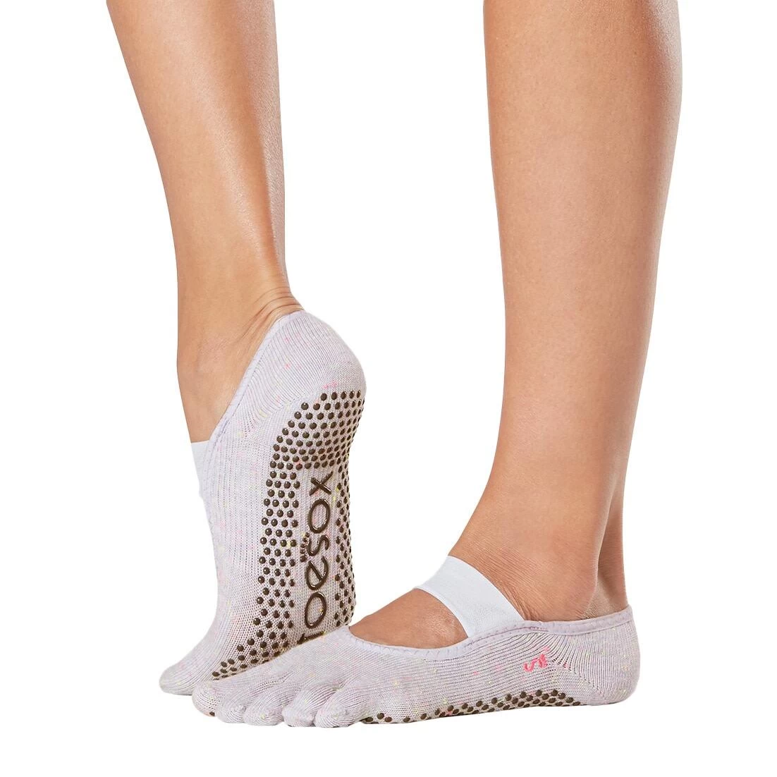 Fitness-Mad Womens/Ladies Mia Believe Toe Socks (Pink) 3 Fitness-Mad Womens/Ladies Mia Believe Toe Socks (Pink)