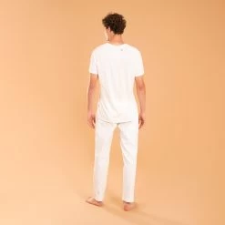 Men's Gentle Yoga Linen/Cotton Woven Bottoms -Fitness Equipment Store kcc0444b0aa7dfedcc7b024077174822b