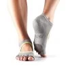 Fitness-Mad Womens/Ladies Contrast Half Toe Plie Dance Socks (Heather Grey/Lime) 2 Fitness-Mad Womens/Ladies Contrast Half Toe Plie Dance Socks (Heather Grey/Lime) -Fitness Equipment Store kd016589c5df12dd2ebd3c6094079d854