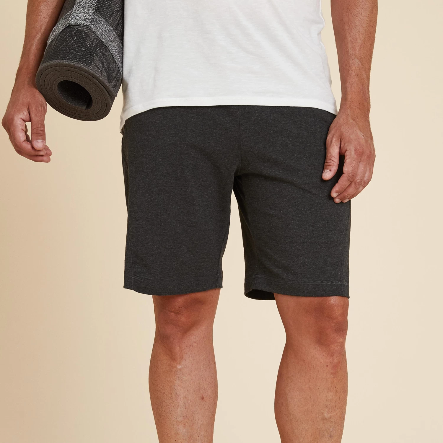 Men's Cotton Yoga Shorts 3 Men's Cotton Yoga Shorts