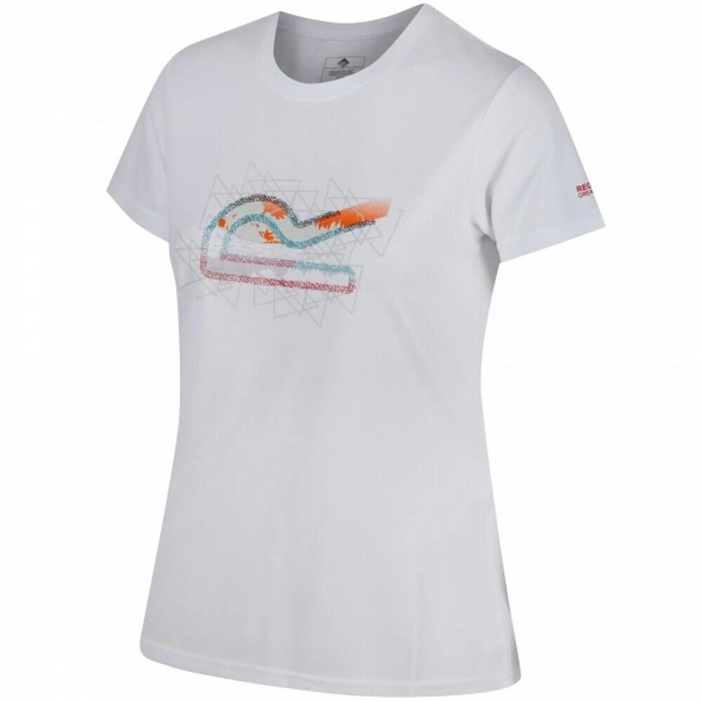 Regatta Womens/Ladies Fingal III Quick Dry TShirt (White) 3 Regatta Womens/Ladies Fingal III Quick Dry TShirt (White)