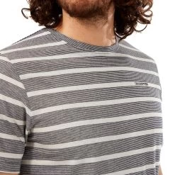 Craghoppers Mens Sten Stripe NosiBotanical ShortSleeved TShirt (Navy) -Fitness Equipment Store kd4396bf41961b9272c0004d26a8f4e1d