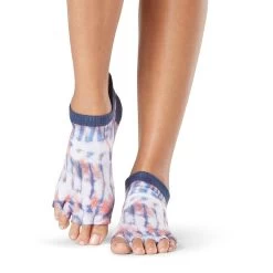 Fitness-Mad Womens/Ladies Santa Fe Half Toe Socks (Blue) -Fitness Equipment Store kd724874258d814bd63f6f3b4ed082dcf